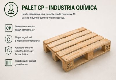 Detalle de bloques y tablas de madera de palets apilados
